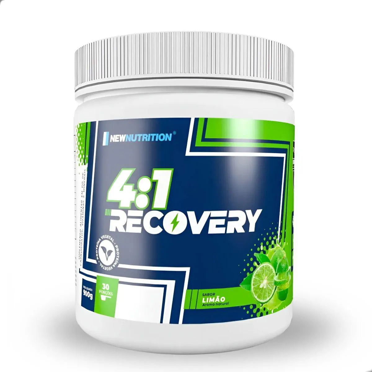 Endurance 4:1 Recovery Proteina Vegetal 900G New Nutrition Limao