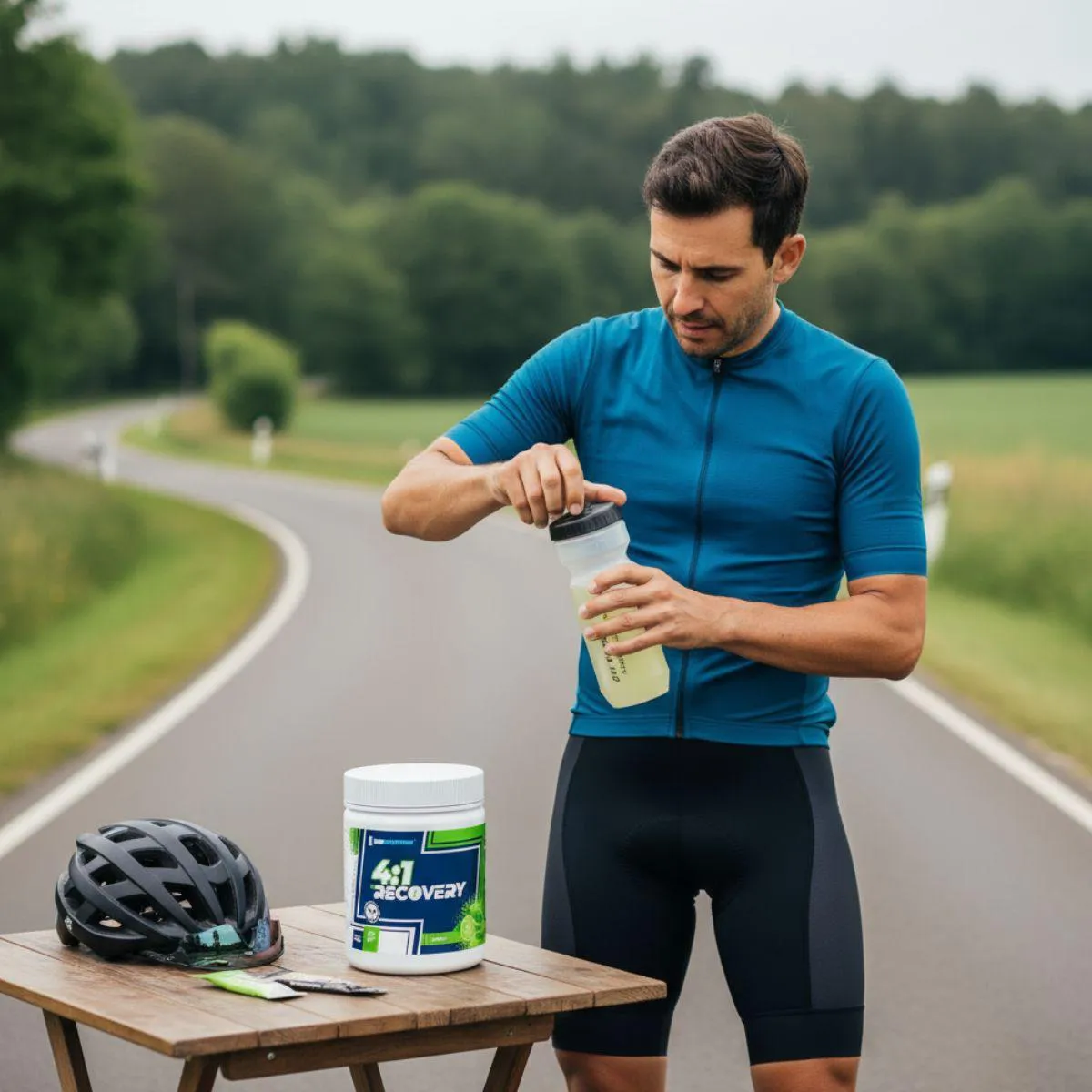 Endurance 4:1 Recovery Proteina Vegetal 900G New Nutrition Limao