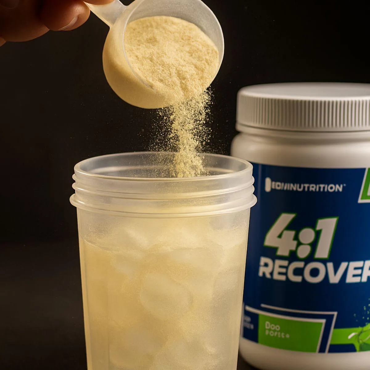 Endurance 4:1 Recovery Proteina Vegetal 900G New Nutrition Limao