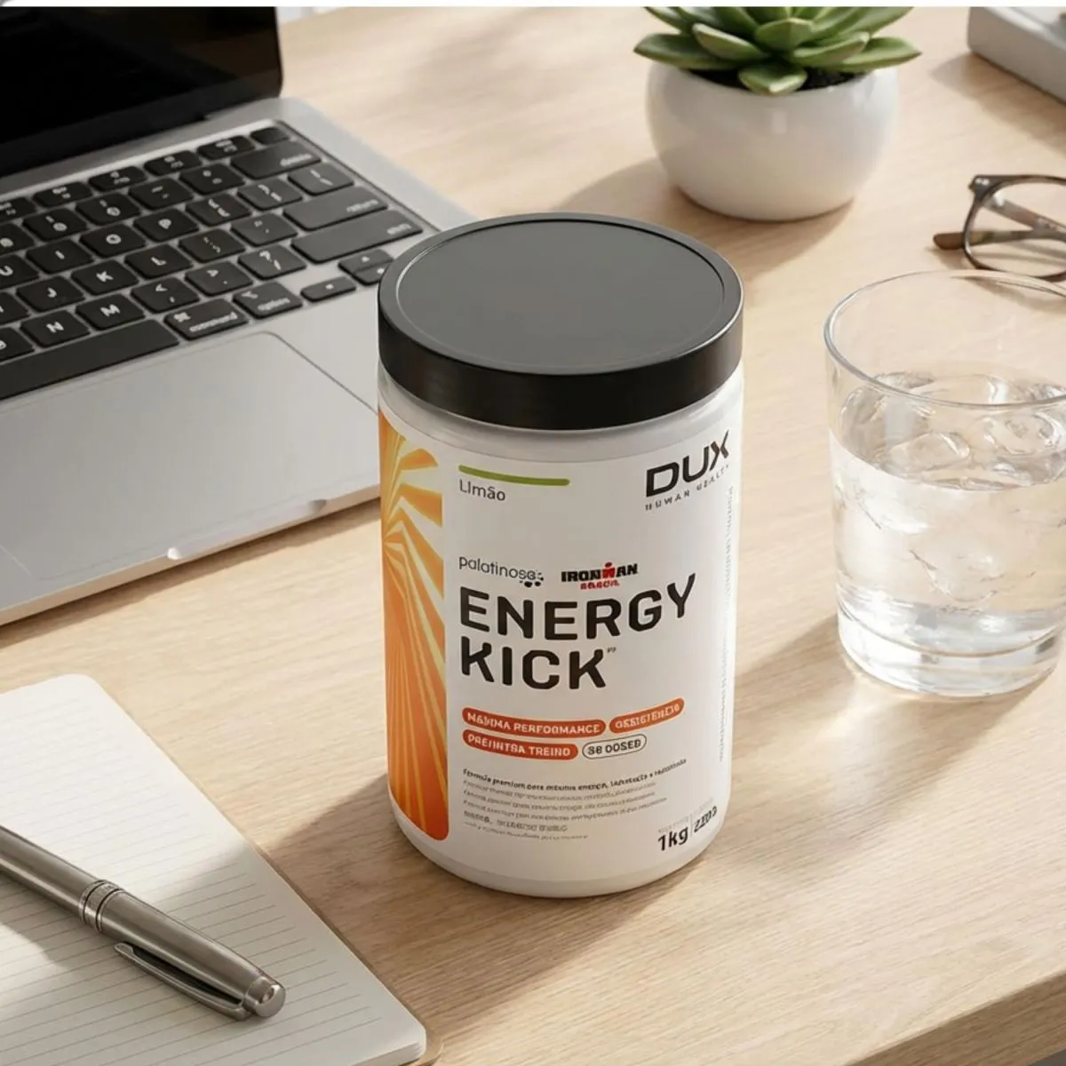 Energy Kick Xtamina sem Cafeina 1Kg Dux Nutrition Limao 1428914