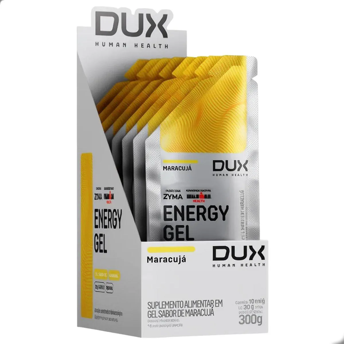 Gel de Carboidrato Energy sem Cafeina 10 Sache 30G Dux Nutrition