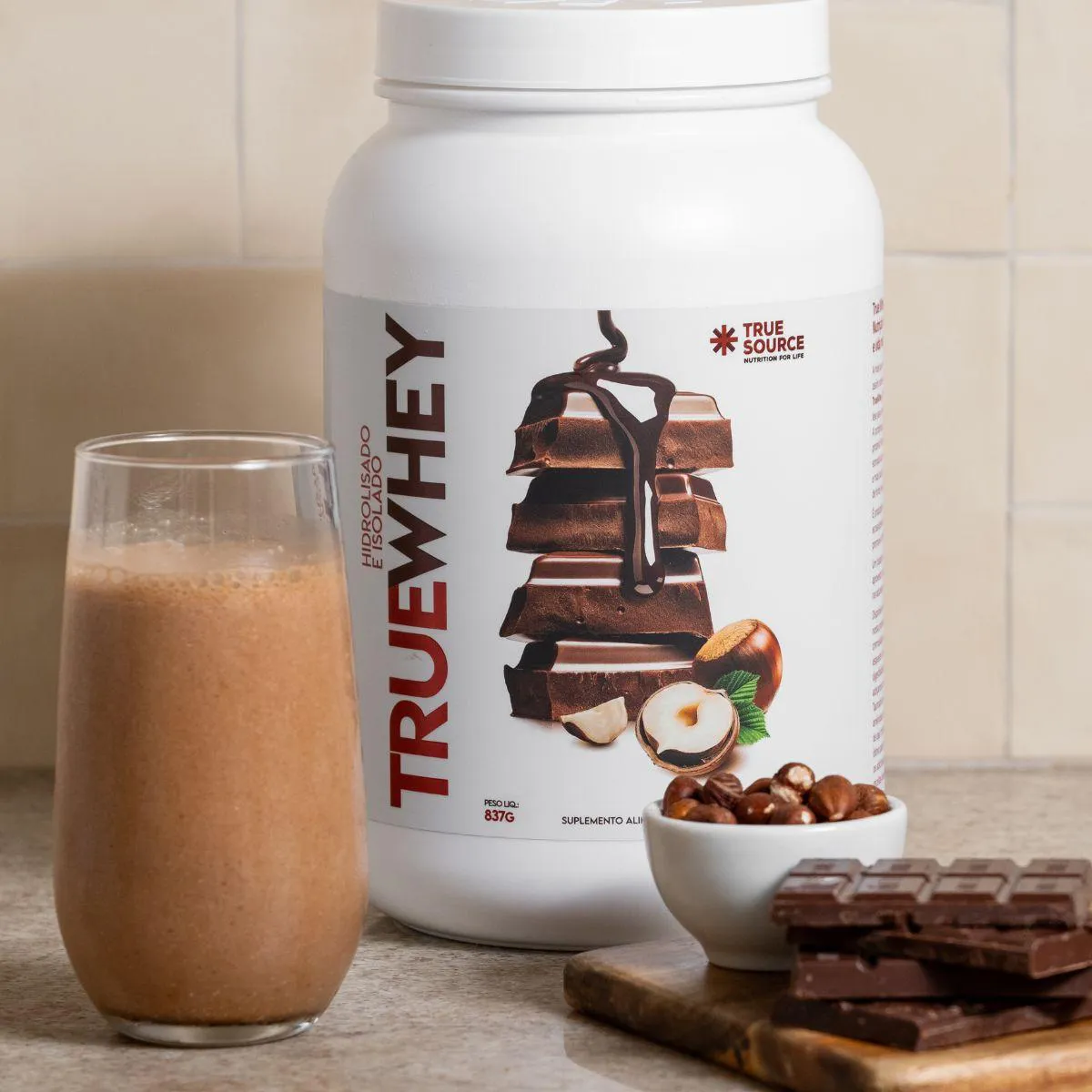 True Whey Protein Hidrolisado e Isolado 837G - True Source