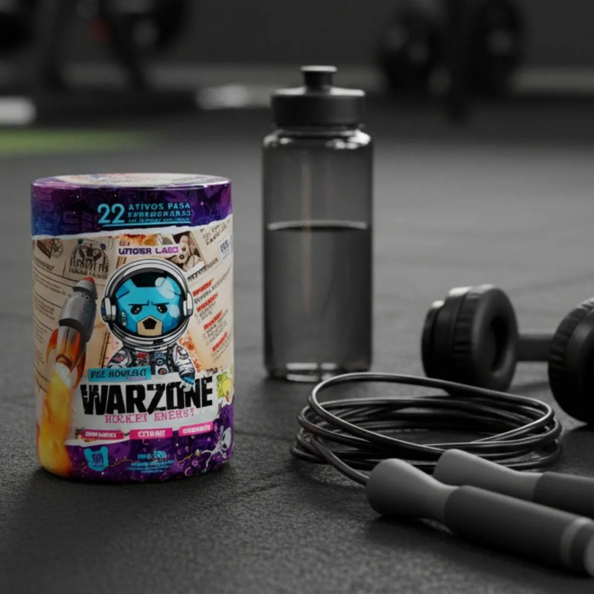 Warzone Rocket Energy Pre Workout Pump Citarg 450G Under Labz