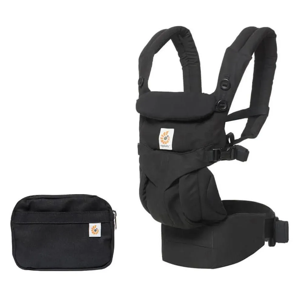 Canguru Bebê Posições Ergonômico Classic Cotton Ergobaby Preto