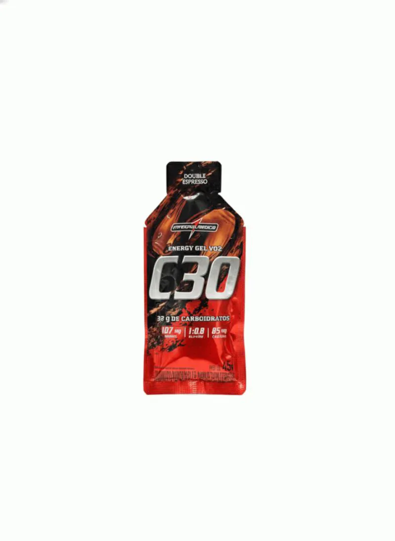 Vo2 Energy Gel C30 C/ Cafeina (45G) - Sabor: Double Espresso