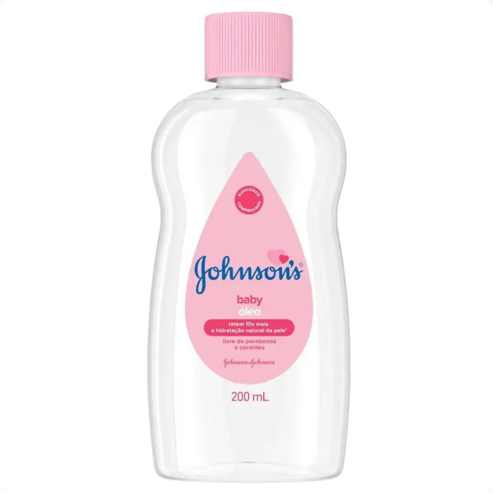 Óleo Johnsons Baby Puro 200Ml