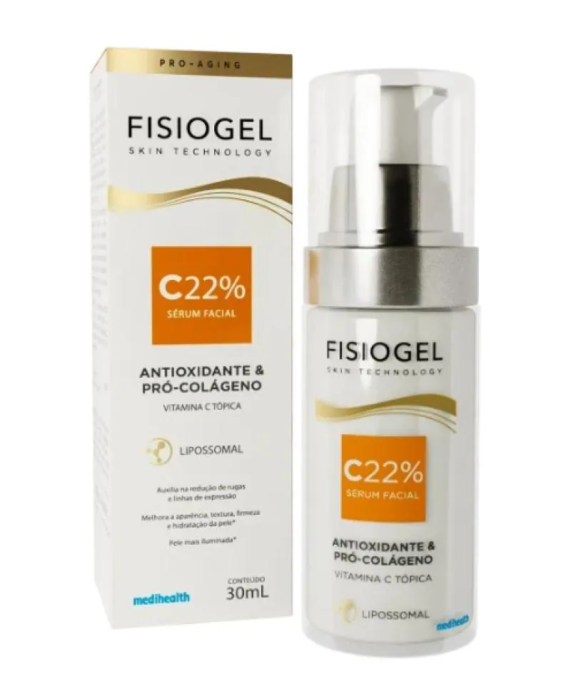 Serum Facial Fisiogel C22% Antioxidante Pro Colageno 30Ml 1433184