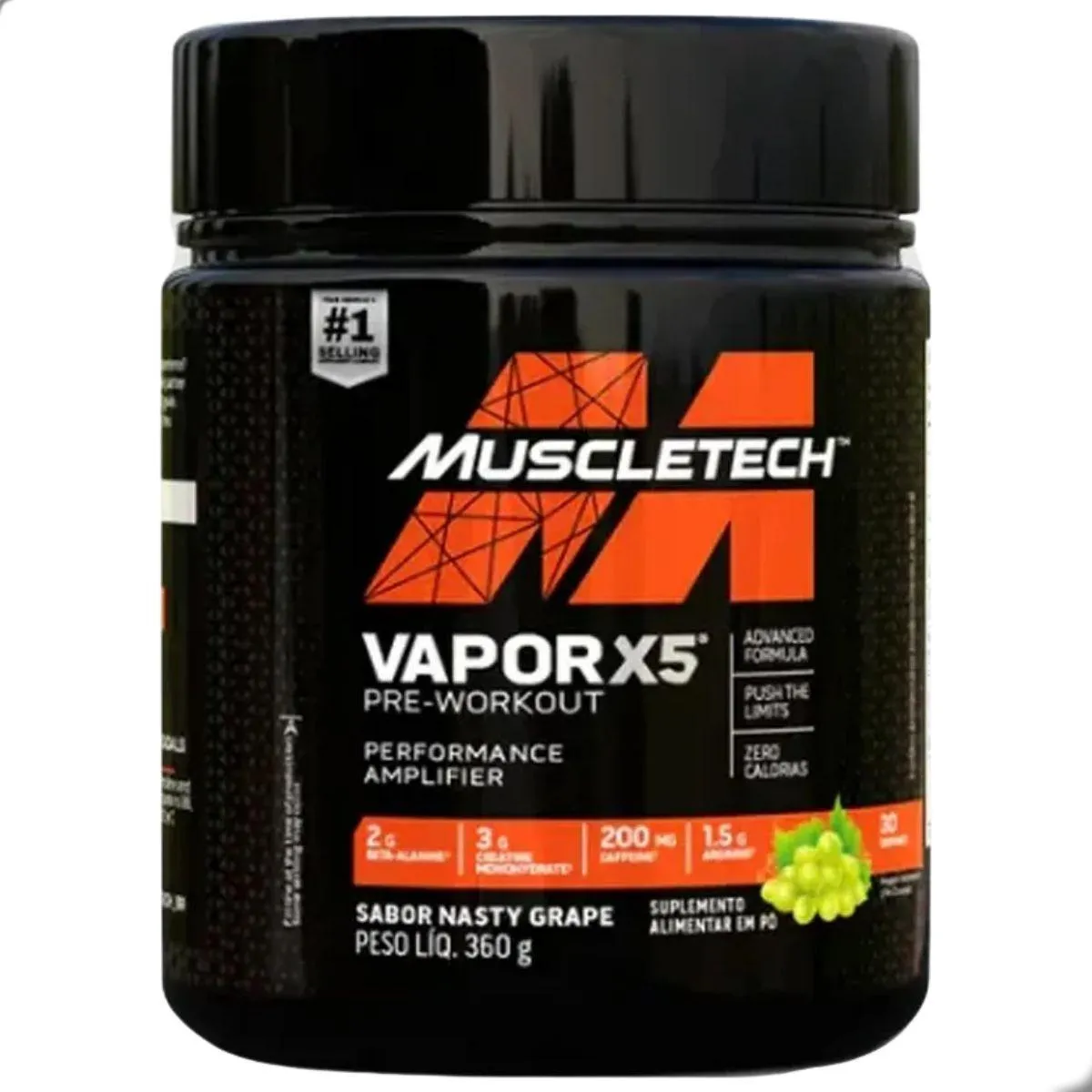 Pre Workout Vapor X5 Performance Amplifier 360G Muscletech UVA