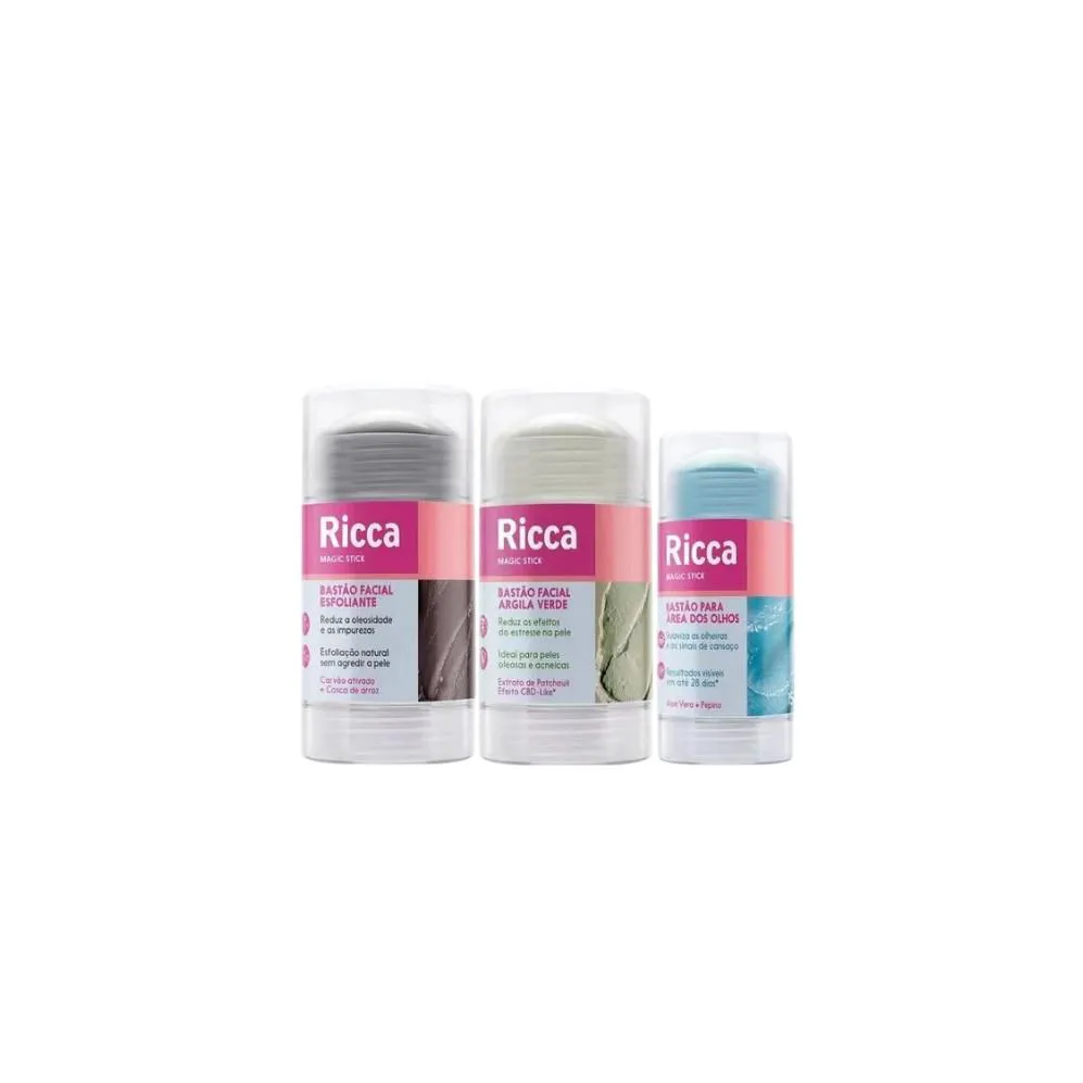Kit Skincare Pratico para Peles Oleosas Ricca 1435891 | Drogasil
