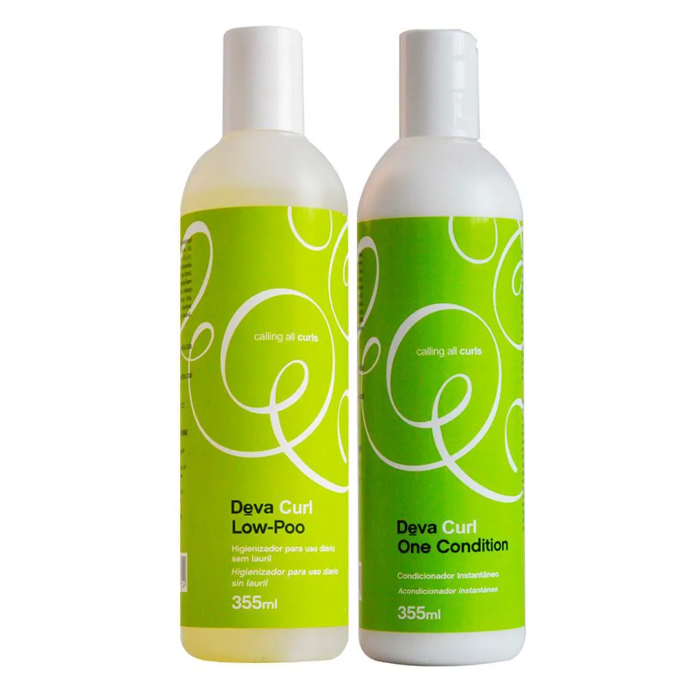 シャンプー POO Deva Curl Low Poo Kit - Shampoo + Condicionador 1441094 | Drogasil
