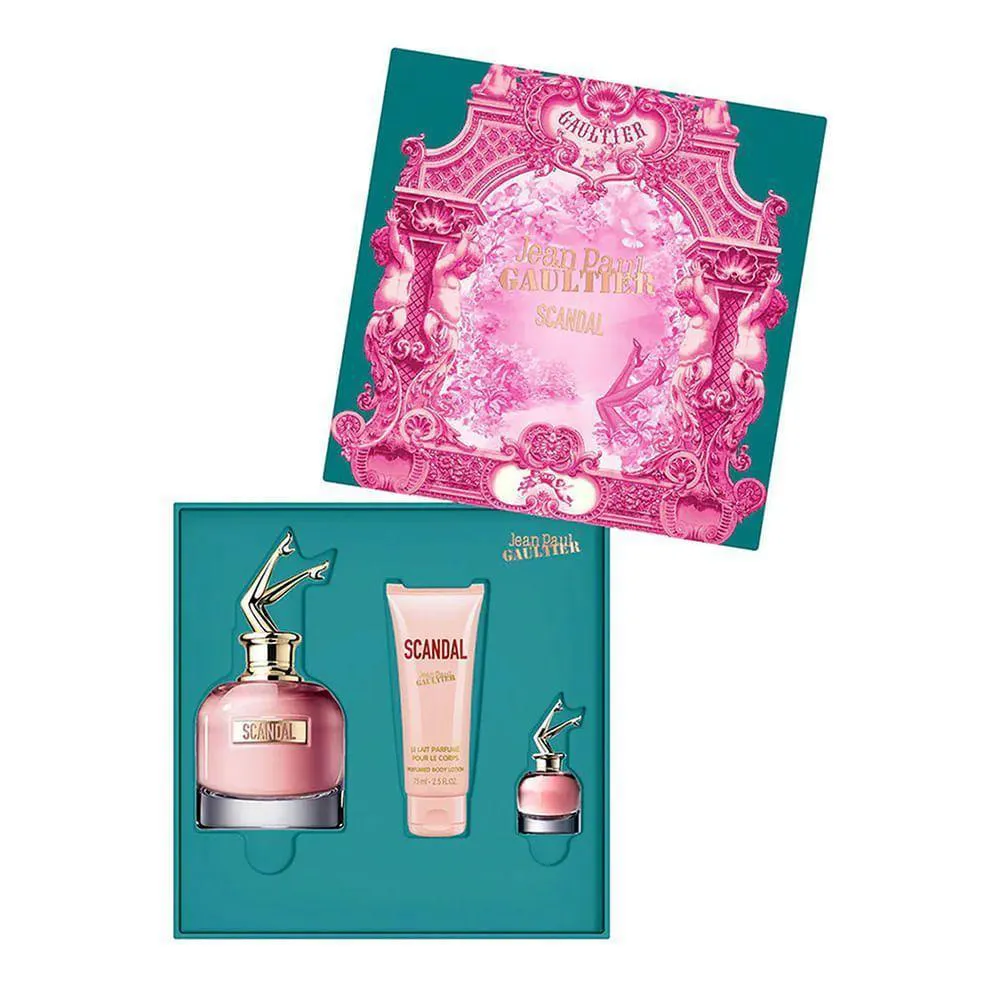 Kit Jean Paul Gaultier Scandal Feminino Edp 80Ml + 6Ml + Locao