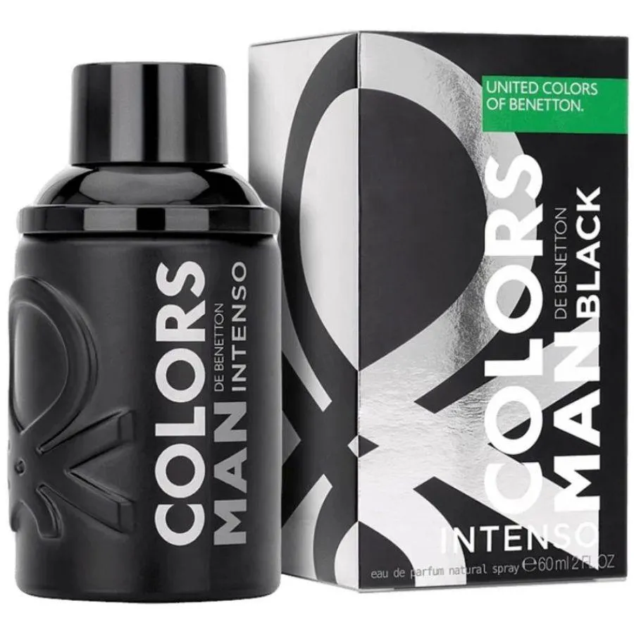 Perfume Colors de Benetton Man Black Intenso Eau de Parfum 60Ml