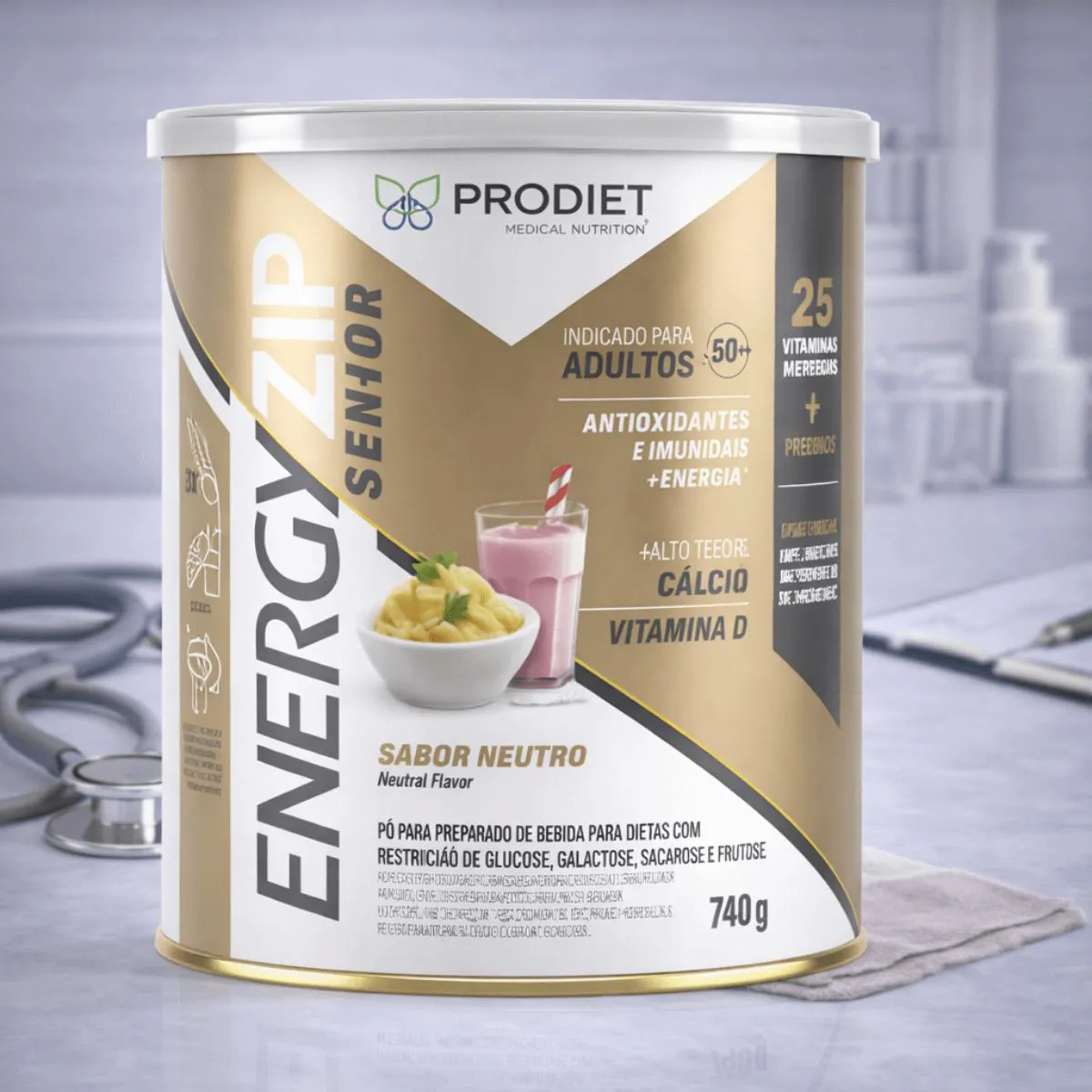 Energyzip Senior Prodiet Neutro 740G 1443217 | Drogasil