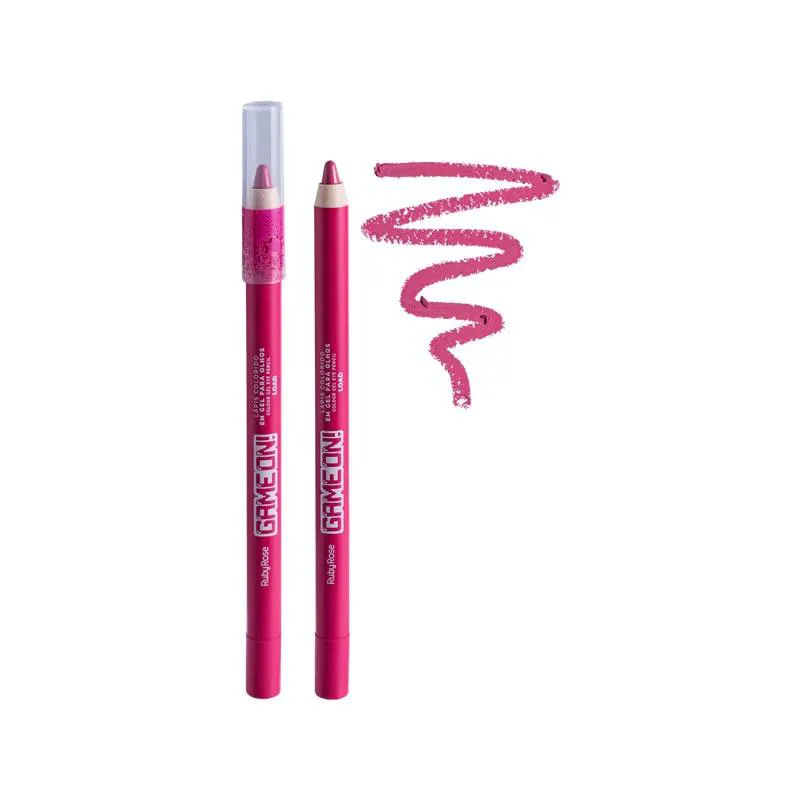 Ruby様ピンクオパールBIGリボンNo.1897 Lapis Colorido em Gel Game On Load - Ruby Rose 1443309 | Droga Raia