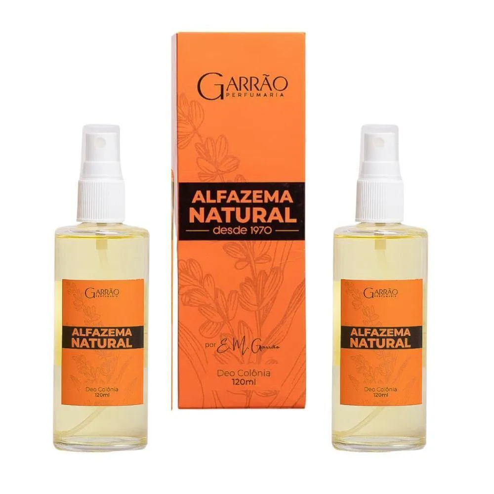Kit 2 Colonias Alfazema Natural Garrao - 120Ml 1445138 | Drogasil
