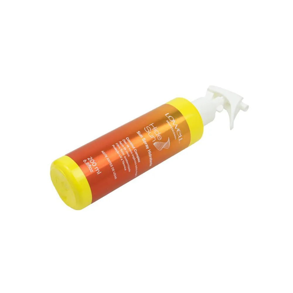 Lowell Professional Hide Sun Spray Hidratante Leave-In 200Ml