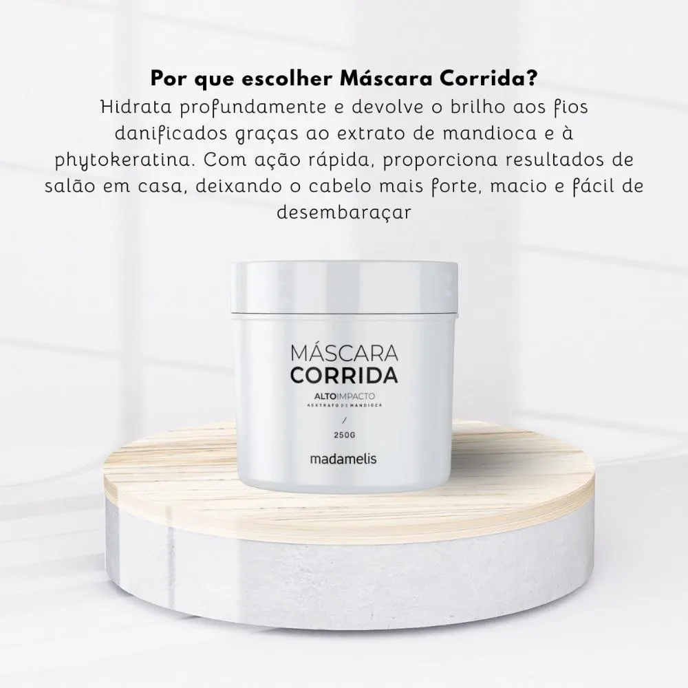 Madamelis Alto Impacto Corrida Hidratacao Mascara 250G 1447305