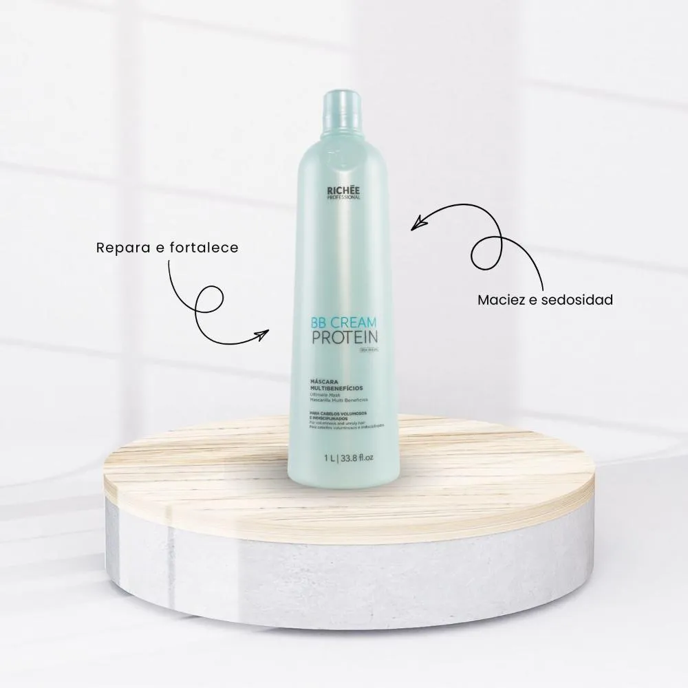 Richee Bb Cream Protein Multibeneficios Mascara 1L 1447986 | Drogasil