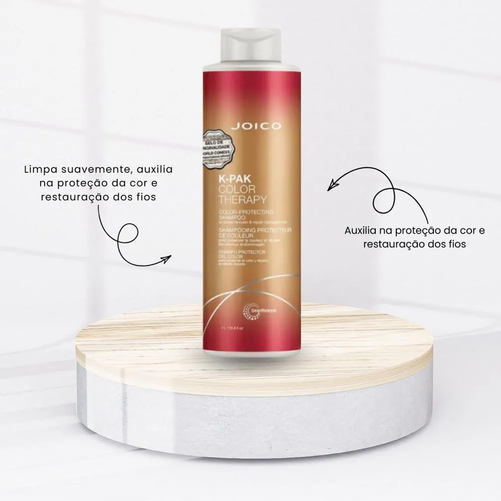 Shampoo Joico K-Pak Color Therapy 1 Litro 1448034 | Drogasil