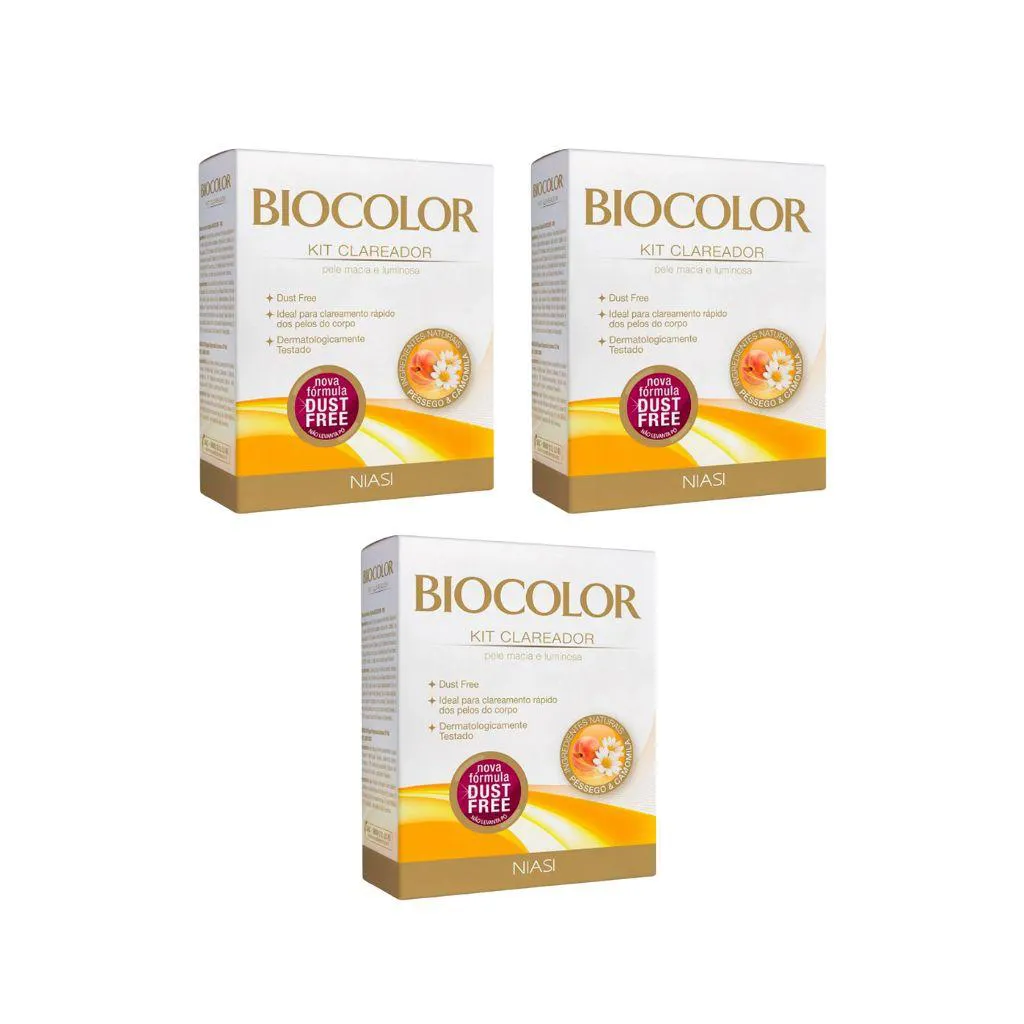 Kit Clareador Biocolor 55G - Kit C/3Un 1448854 | Drogasil