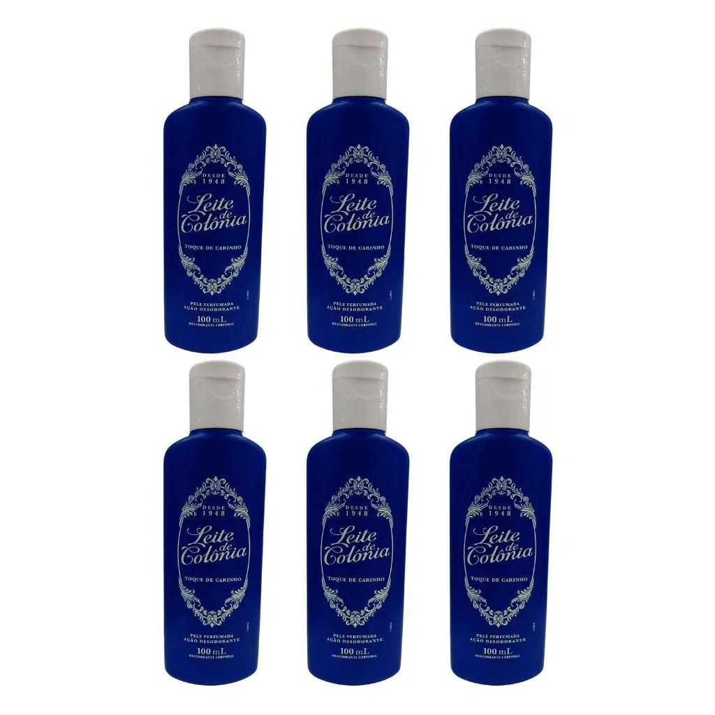 Leite de Colonia 100Ml Toque Carinho - Kit C/ 6Un 1448828 | Drogasil