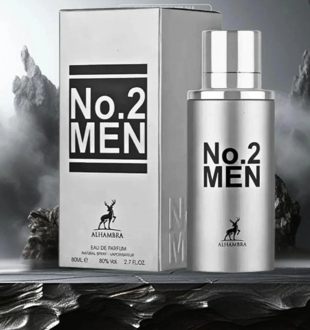 Perfume Masculino Alhambra Maison No. 2 Eau de Parfum 80 Ml