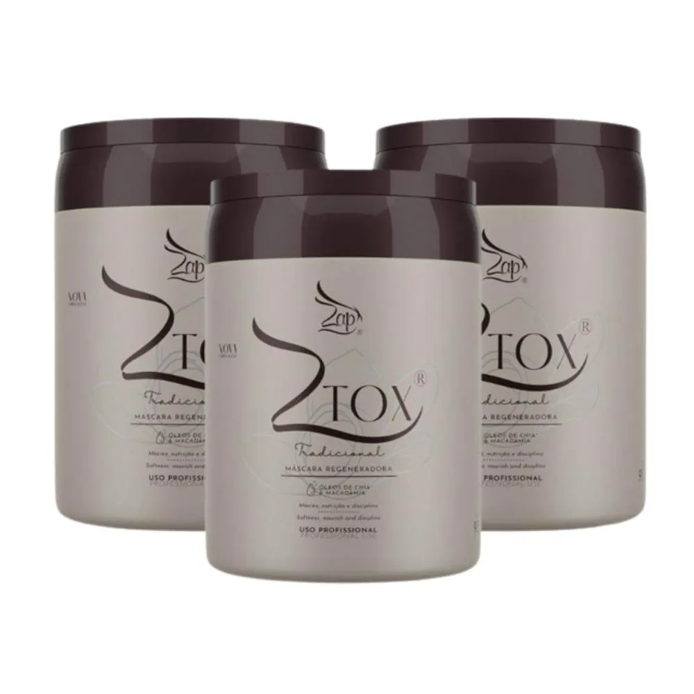 Kit Zap Ztox Mascara Regeneradora (3 X 950 G) 1450310 | Drogasil