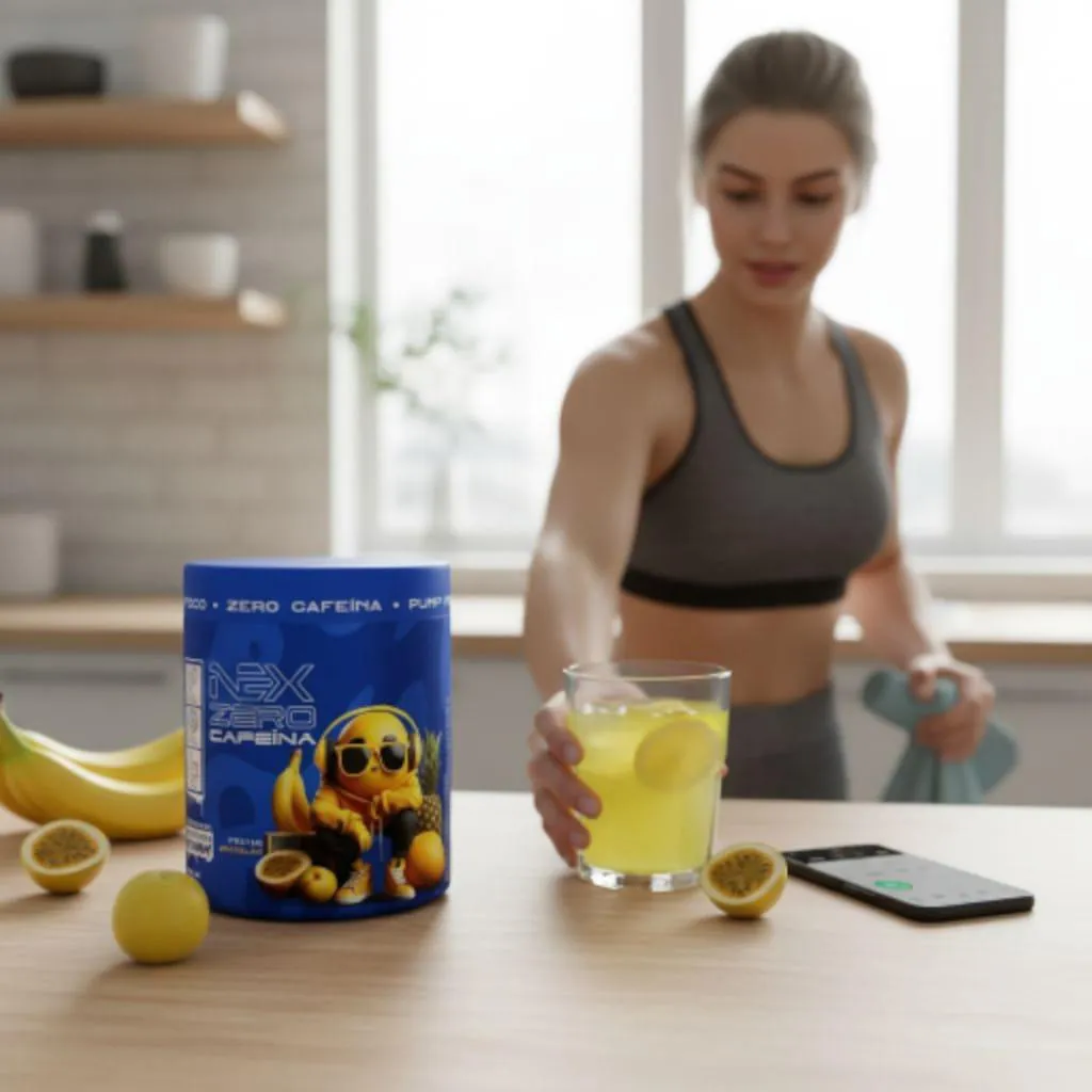 Pre-Treino Nexzero 300G Nexlife - sem Cafeina, Foco e Desempenho