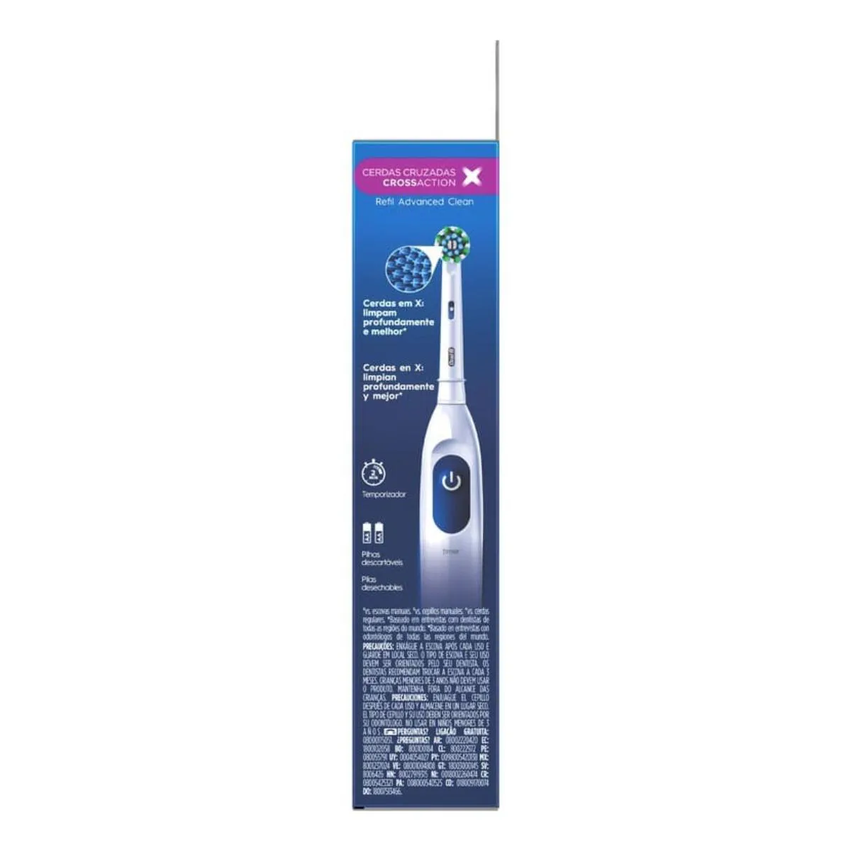 ★新品★Oral−B D205231Z   PRO750 Escova Dental Eletrica Pro Clean - Oral-B 1453132 | Drogasil