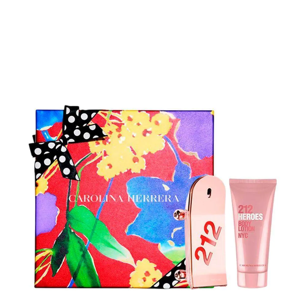 Kit 212 Heroes For Her Eau de Parfum - Perfume Feminino 80Ml +