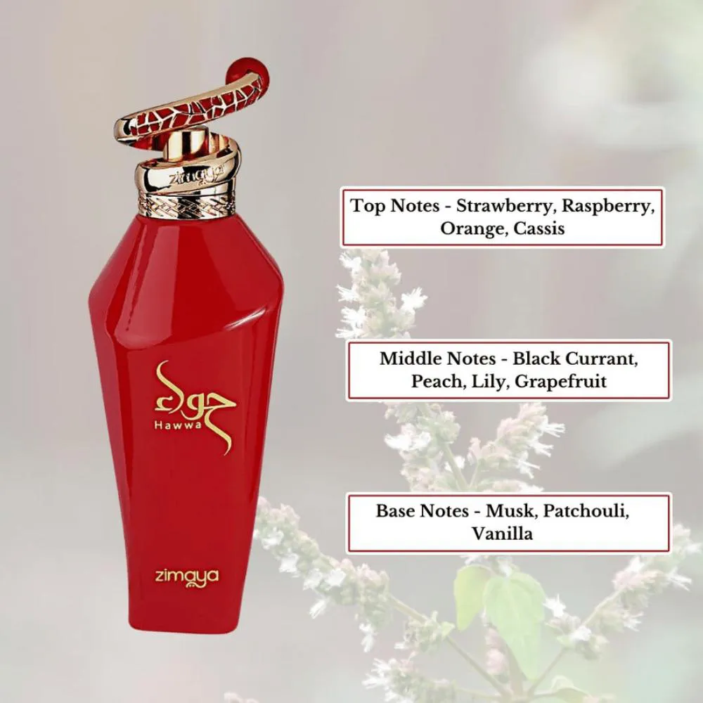Zimaya Hawwa Red Eau de Parfum 100Ml 1458485 | Drogasil