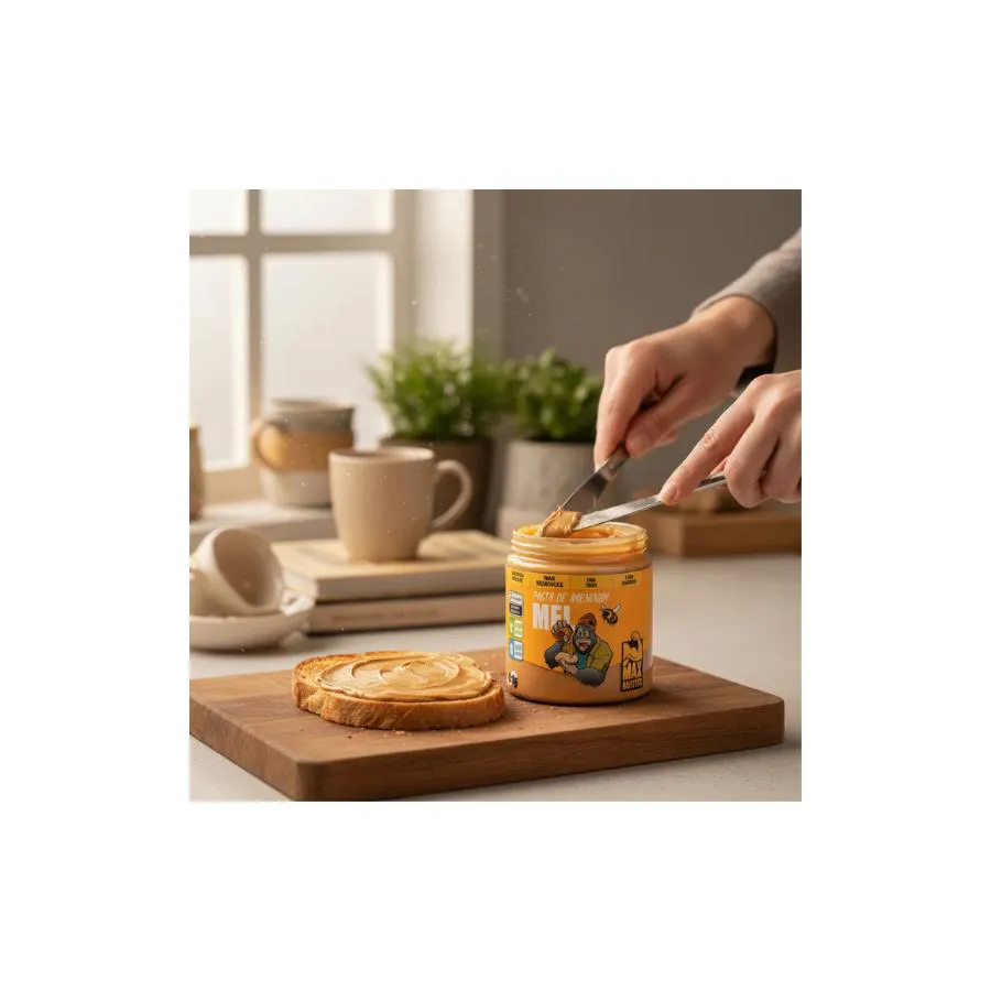 Pasta de Amendoim Mel 500G da Max Muscles Sabor Mel 1459516
