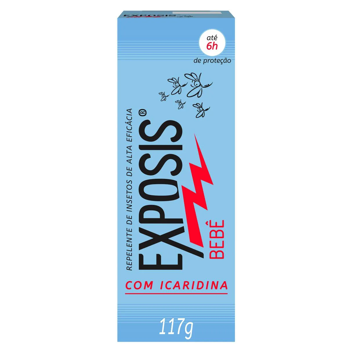Repelente em Gel Exposis Bebê Icaridina 117ml