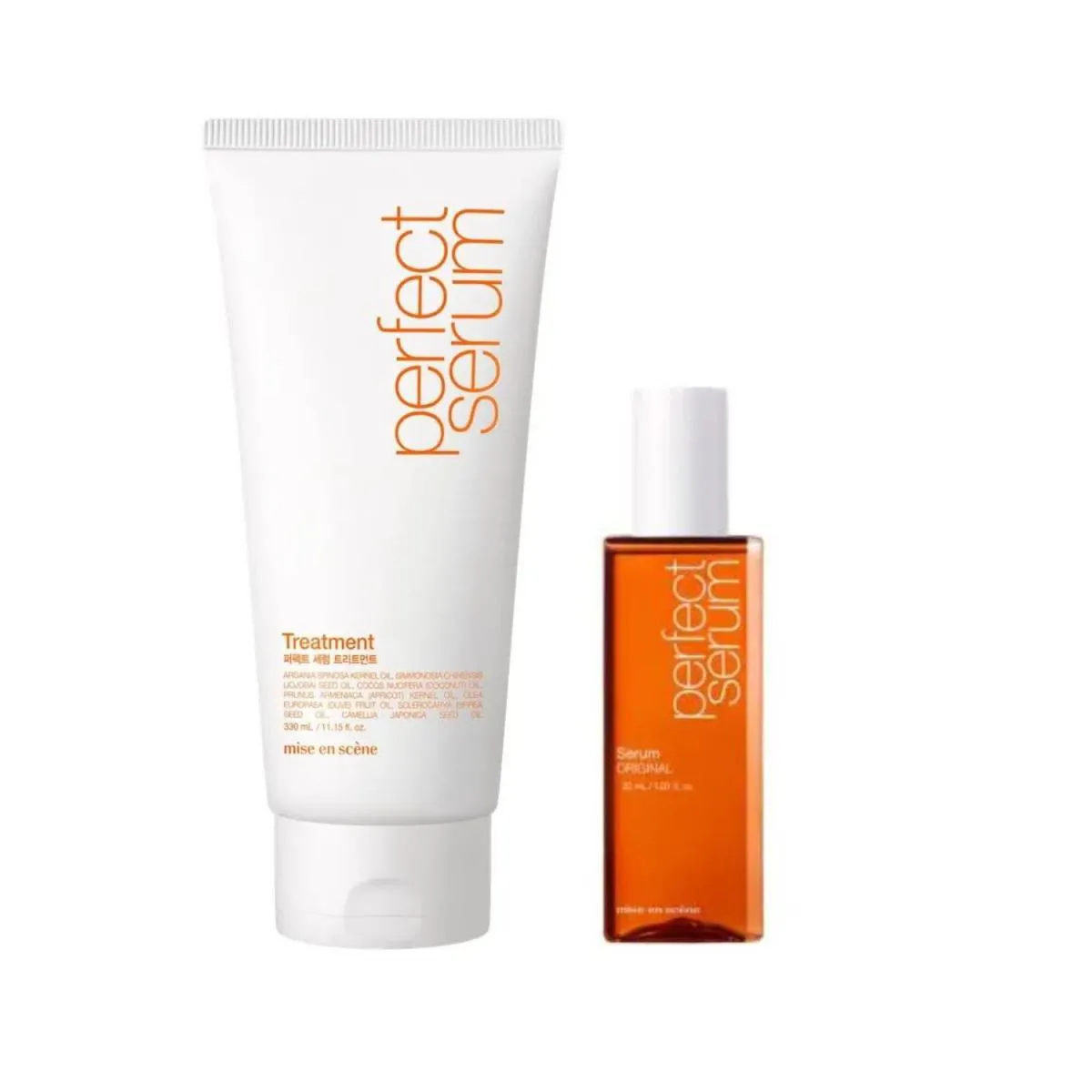 Mise En Scene Kit Perfect Serum (Mascara 330Ml + Serum 30Ml