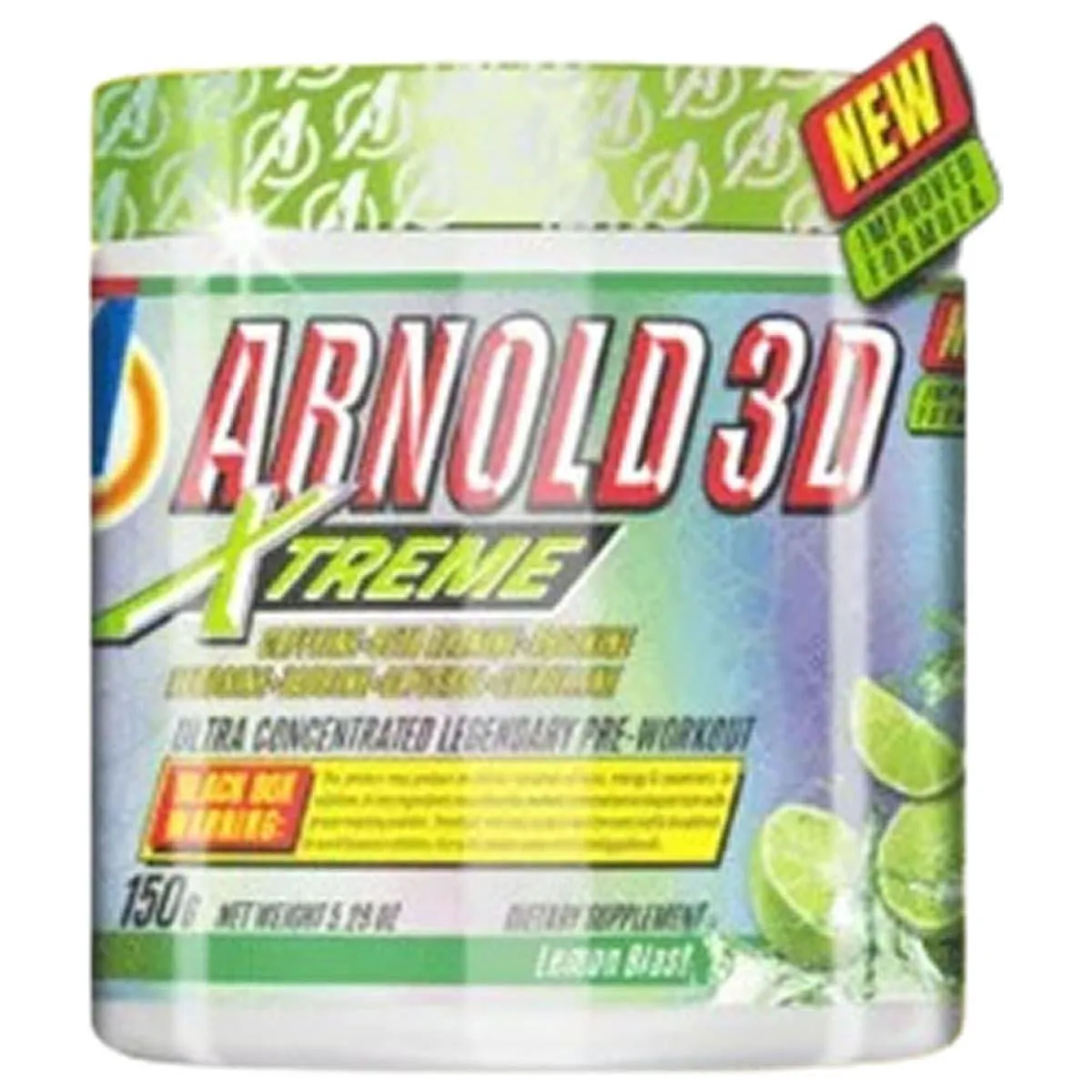 Arnold 3D - 150G Limao - Arnold Nutrition 1463308 | Drogasil