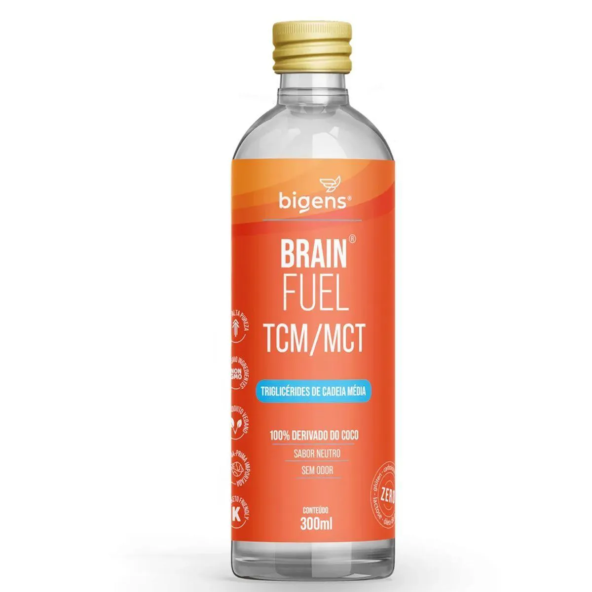Brain Fuel Tcm - 300Ml Sabor Neutro - Bigens 1464197 | Drogasil