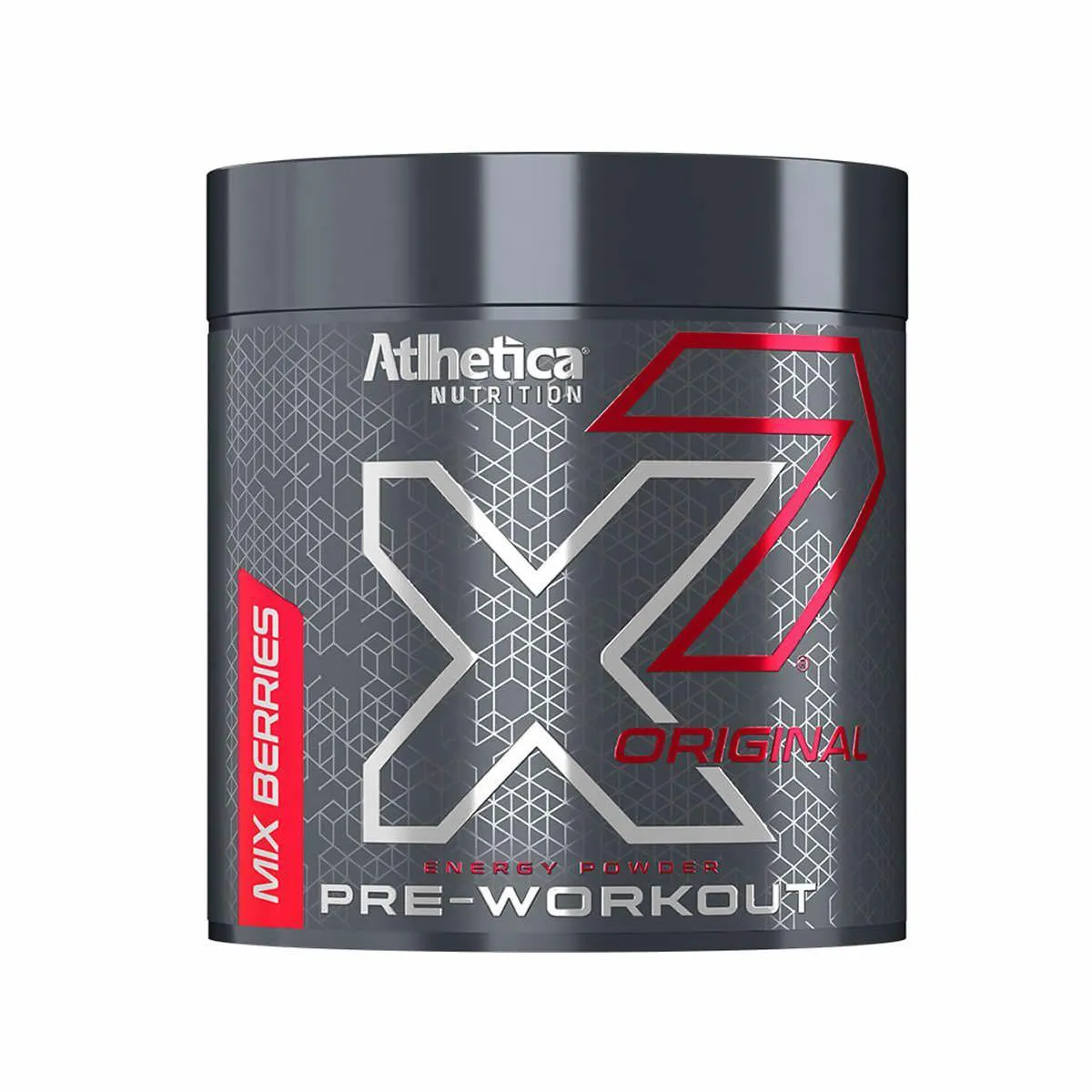Pre-Treino X7 Original - 300G Mix Berries Frutas Vermelhas