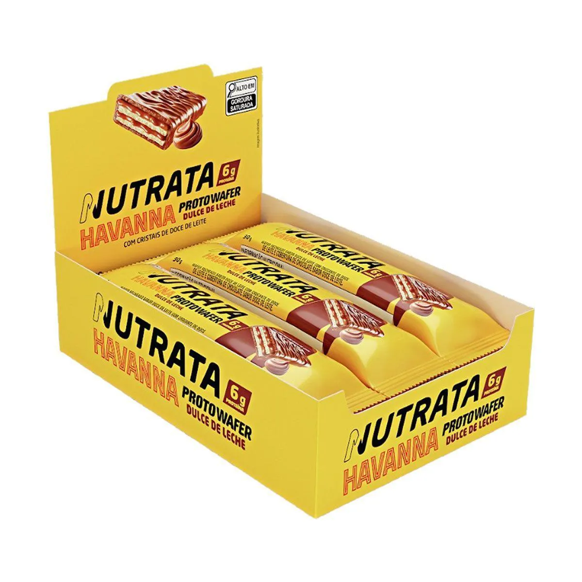 PROTO WAFER DOCE DE LEITE HAVANNA 30G C/12
