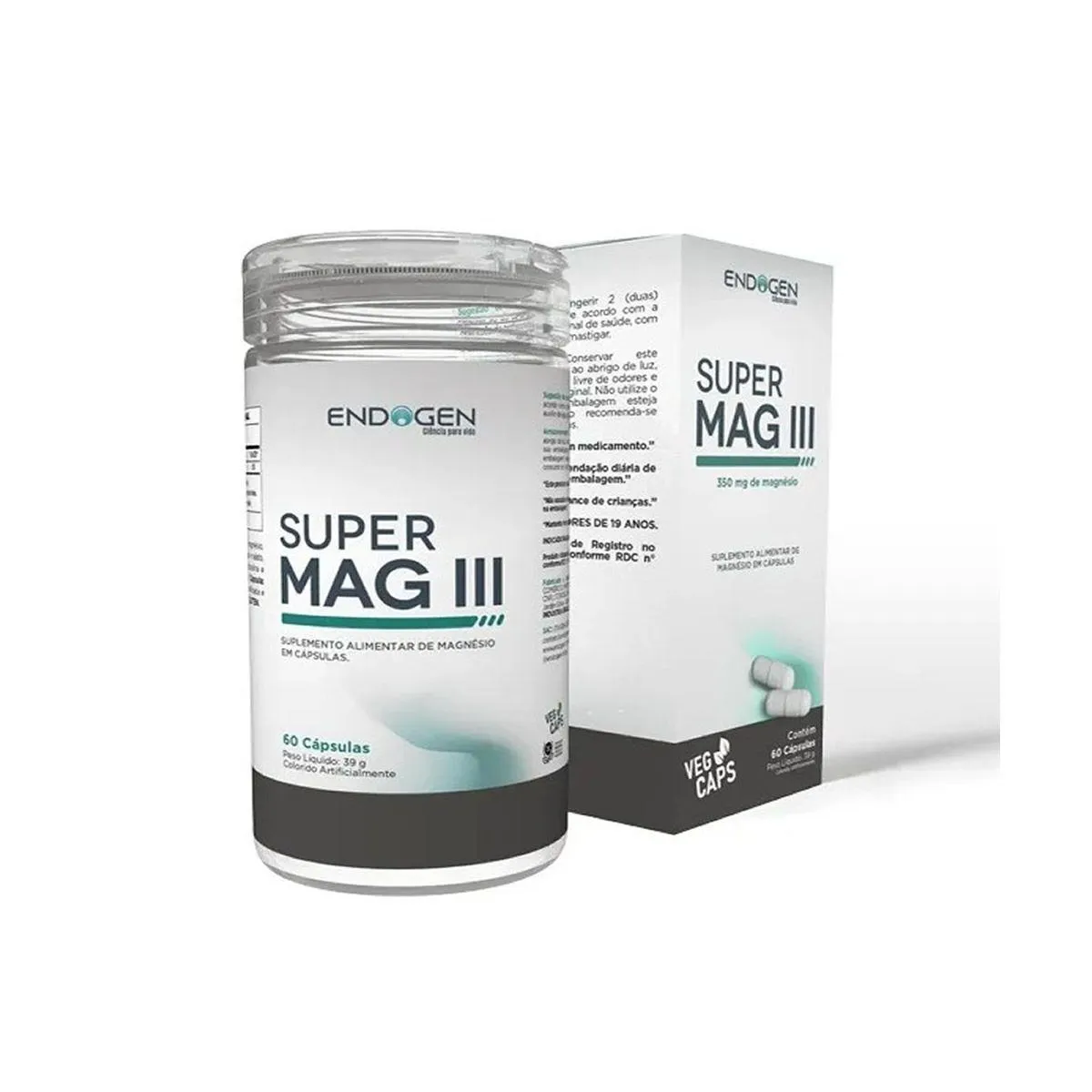 Super Mag Iii - 60 Capsulas - Endogen 1465808 | Drogasil