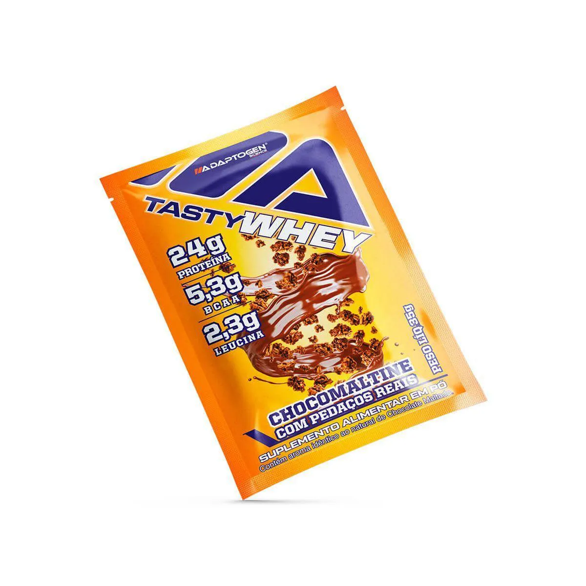 Fittness　泡4500ml 3本 Tasty Whey 3W - 1 Sache 34G Chocomaltine - Adaptogen 1466010