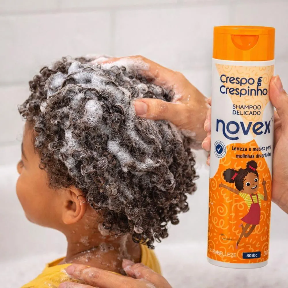 Kit Novex Crespo e Crespinho 4Abc: Shampoo e Tratamento
