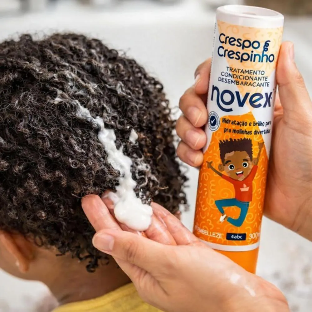 Kit Novex Crespo e Crespinho 4Abc: Shampoo e Tratamento