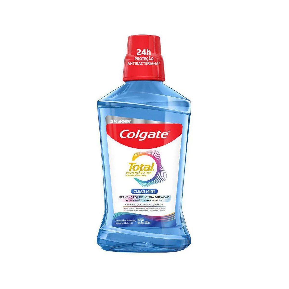 Enxaguante Bucal Sem Álcool Colgate Total 12 Clean Mint 500ml