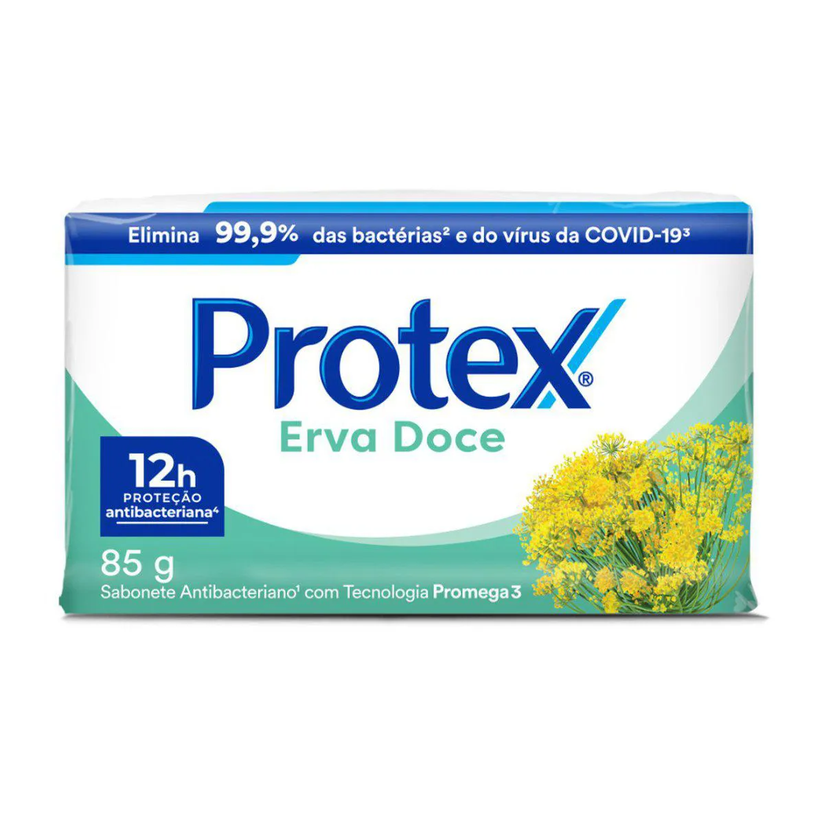 Sabonete em Barra Protex Erva Doce