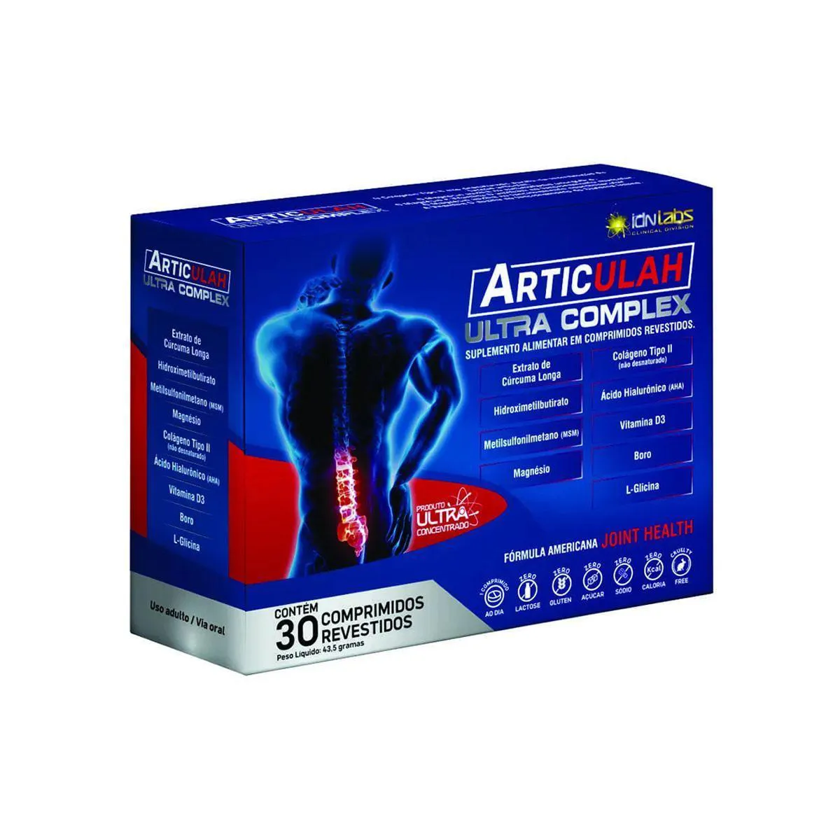Ultra Complex Object Articulah Ultra Complex - 30 Comprimidos - Idn Labs 1467893 | Drogasil