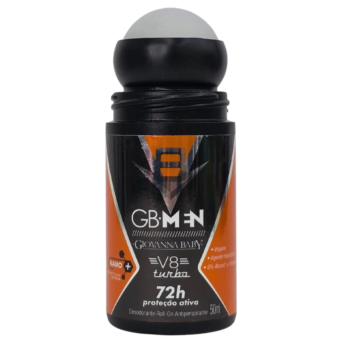 Desodorante Roll-On V8 Turbo Gb Men 72H Vegano Giovanna Baby 50Ml