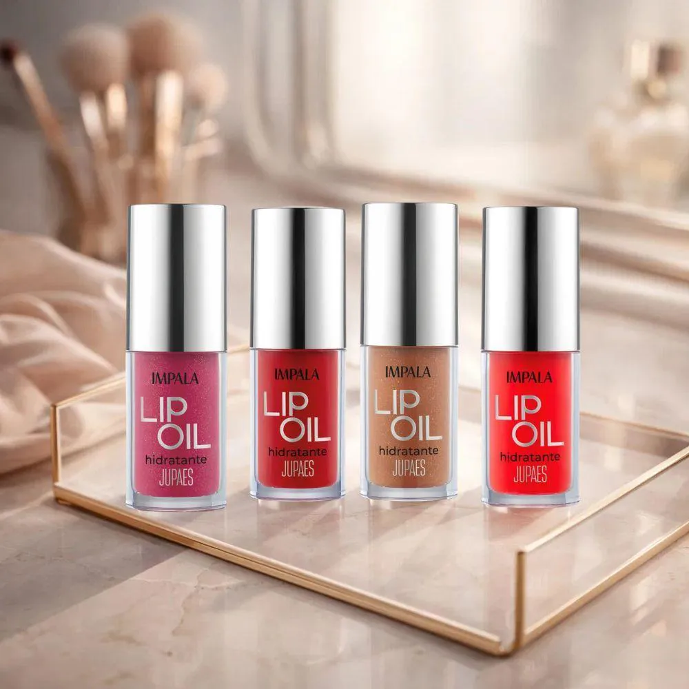 Kit Impala Ju Paes Virando o Jogo Lip Oil com 4 1473229 | Drogasil