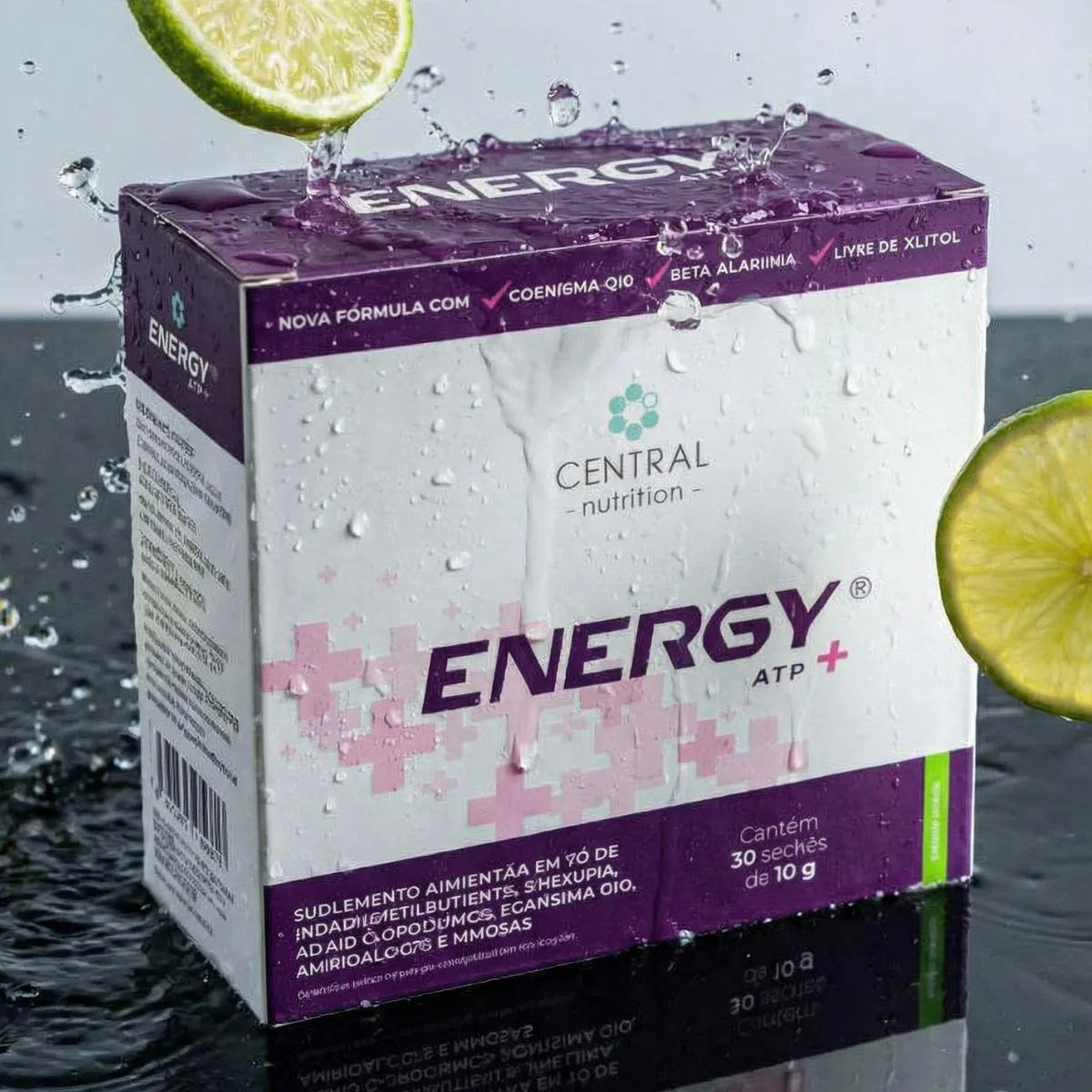 Energy Atp Livre de Xilitol 10G Box 30 Sache Central Nutrition
