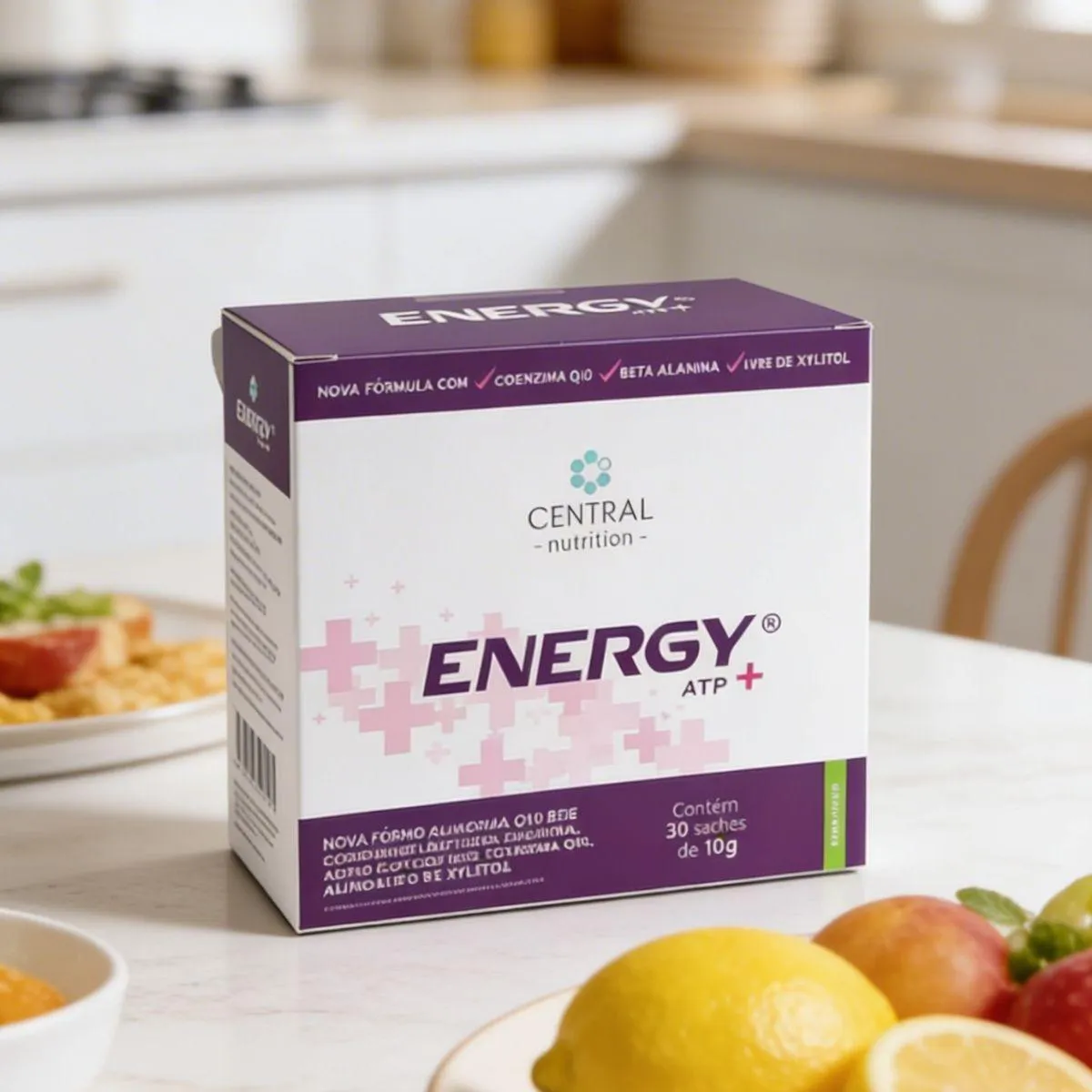 Energy Atp Livre de Xilitol 10G Box 30 Sache Central Nutrition