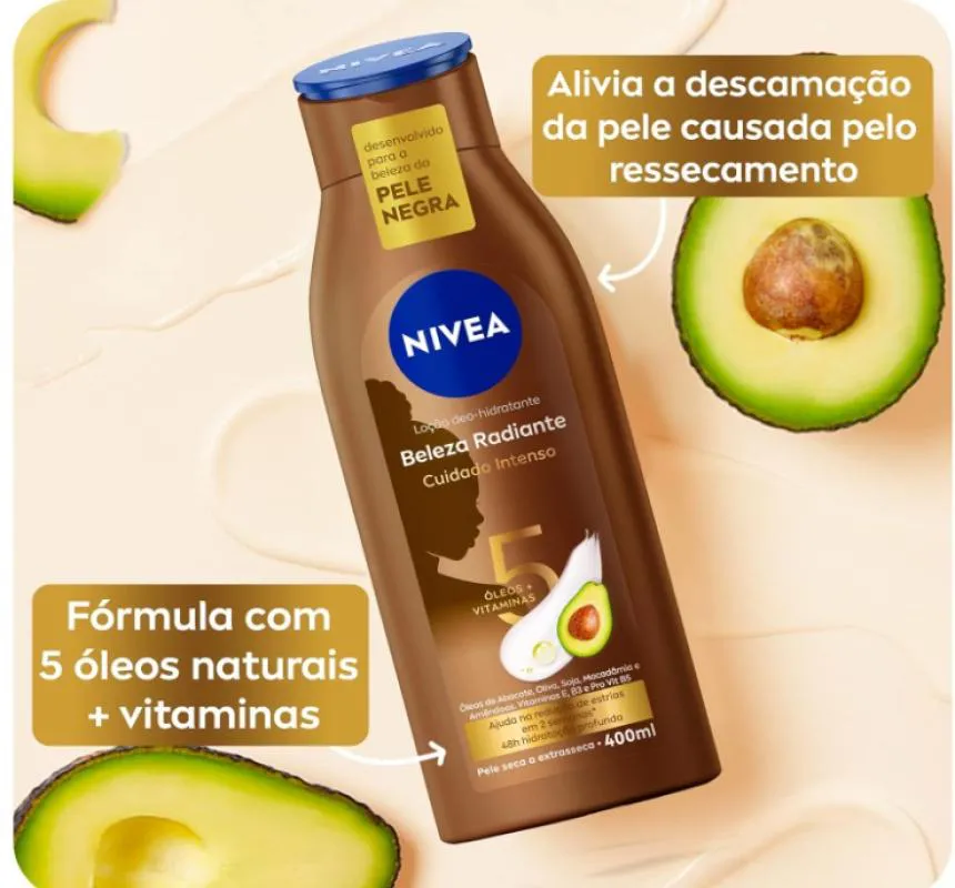 Pack Hidratante Nivea Beleza Radiante 400Ml com 2 Unidades 1475485